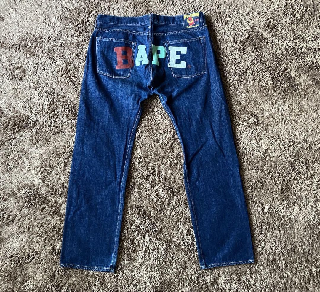 Bape Bape Jeans Size US 36 / EU 52 - 1 Thumbnail