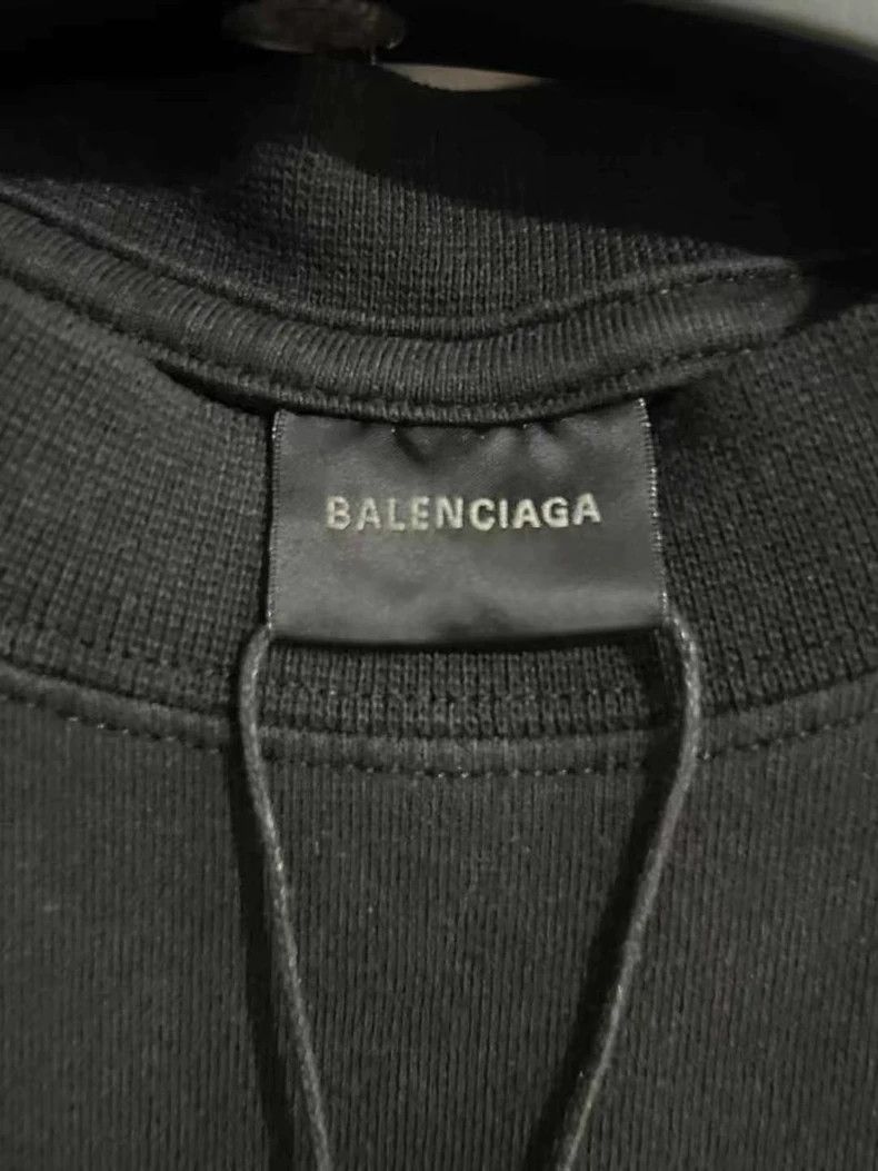 Balenciaga Balenciaga 3M Reflective Letter Print Short Sleeve T-Shirt Size US L / EU 52-54 / 3 - 3 Thumbnail