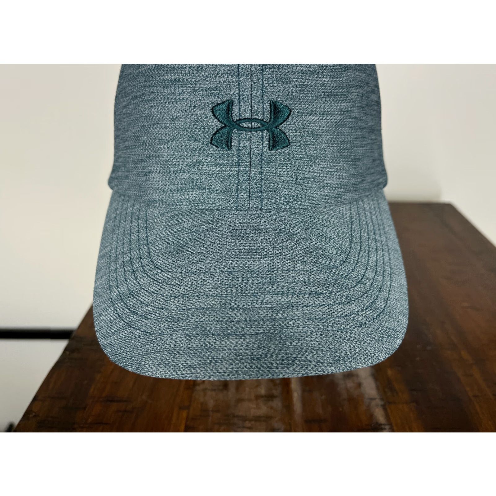 Under Armour Under Armour Hat Cap Strap Back Womens One Size Teal Blue 100% Polyester Baseball Cap Casual Outdoor Sports Womens One Size Cap Hat Size ONE SIZE - 3 Thumbnail