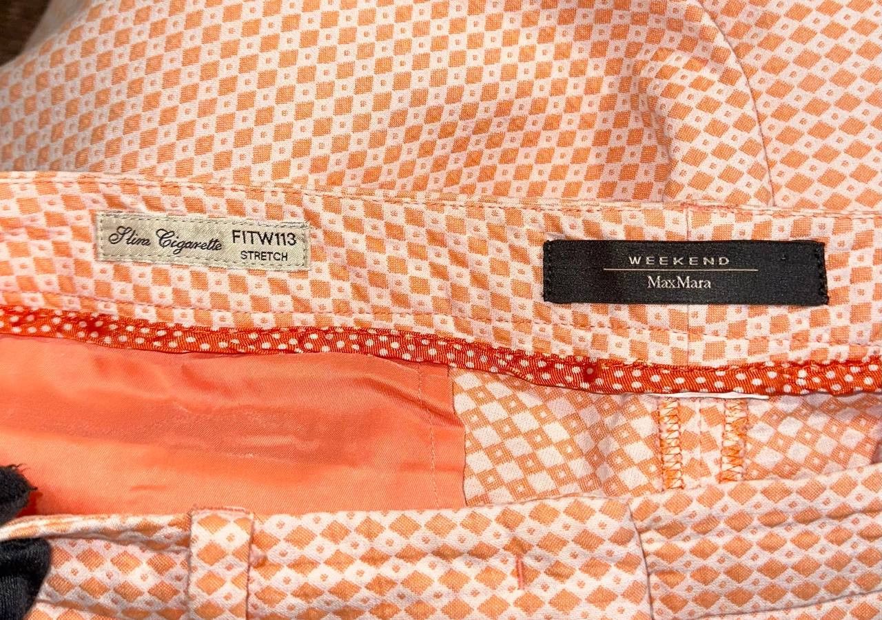 Weekend Max Mara Weekend MaxMara Cigarette Pants Fit W113 Trousers Slim Size 29" - 6 Thumbnail