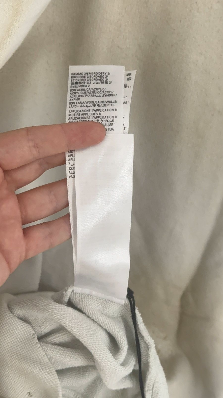 Balenciaga ✅ Balenciaga White Distressed Skater Hoodie 1 Size US XS / EU 42 / 0 - 12 Thumbnail