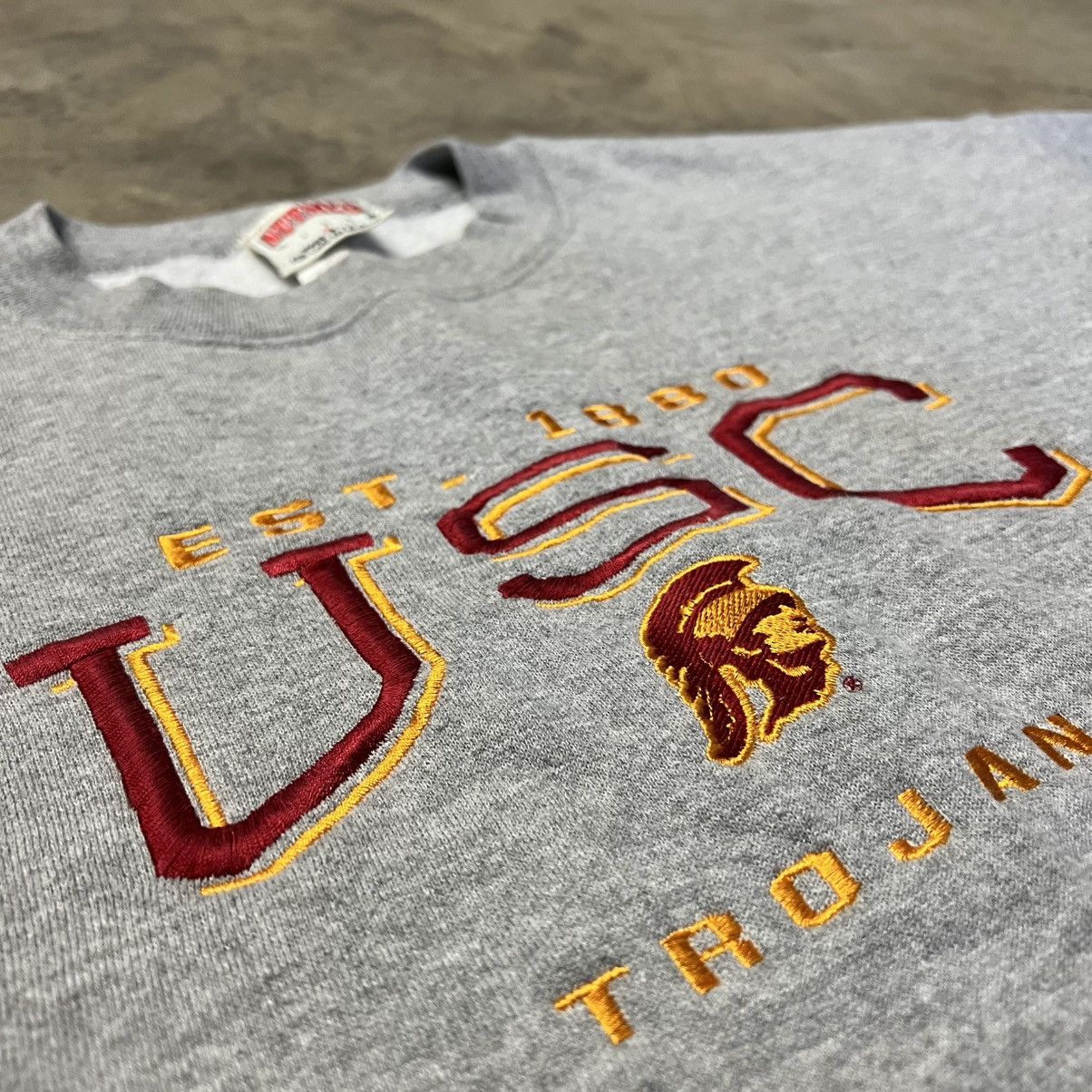 Nutmeg × Vintage Vintage 90’s USC 🇺🇸 Embroidered Nutmeg Crewneck Sweater Size US L / EU 52-54 / 3 - 2 Thumbnail