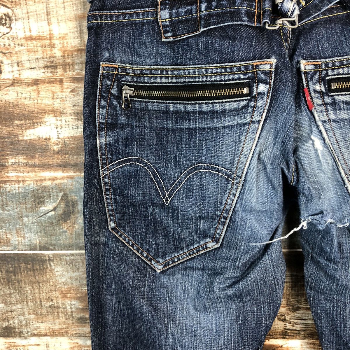 Levi's DLL Levis 511 Slim Fit Blue Denim Pants #C125 Size US 30 / EU 46 - 15 Thumbnail
