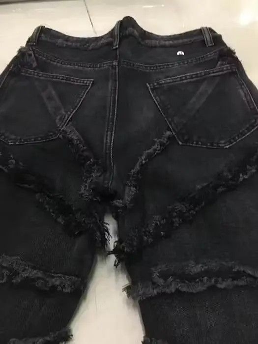 Japanese Brand Versatile Distressed Denim Pant Size US 34 / EU 50 - 6 Thumbnail