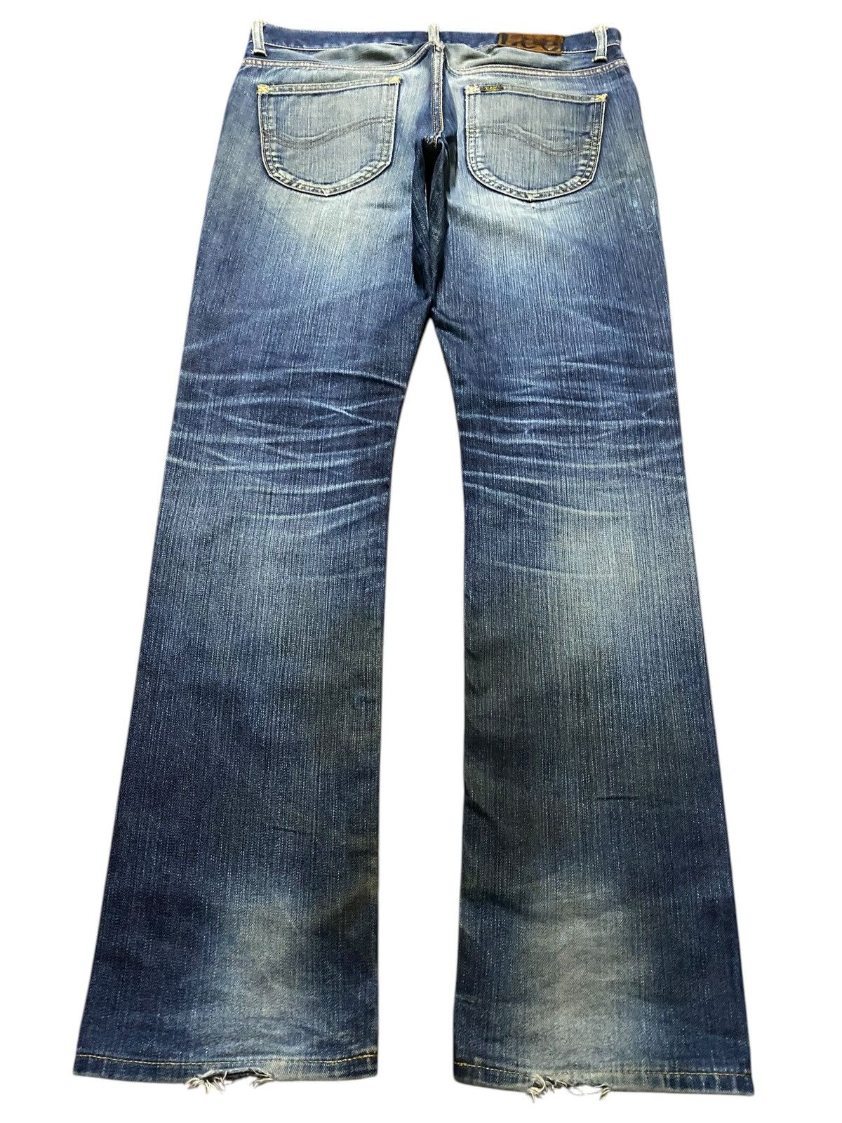PPFM Vintage Lee Exclusive For RFAMS Faded Wash Loose Jeans Size US 35 - 2 Thumbnail