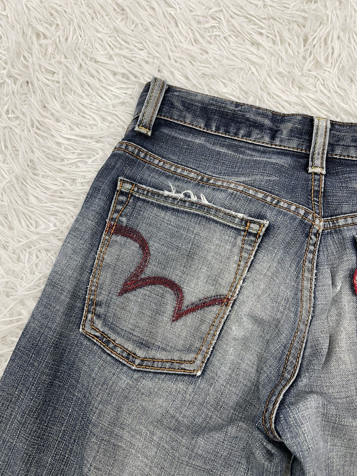 Edwin Edge of Blue Jeans Pant Edwin Red Patch Size US 30 / EU 46 - 8 Thumbnail