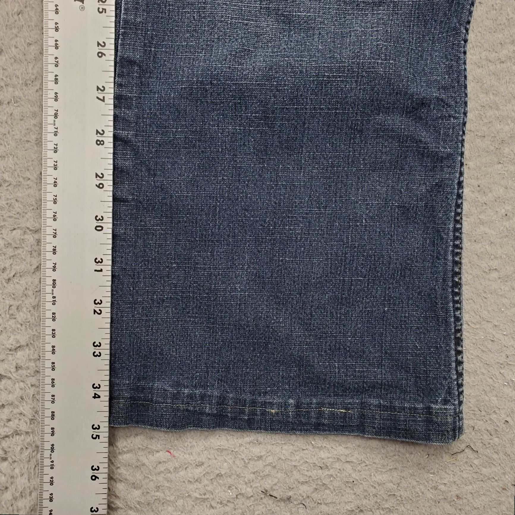 Levi's Levi's Signature Bootcut Jeans Womens Size 16 Denim Stretch Navy 5-Pocket Regular Waist 36 Inseam 25" Blue denim Jeans Womens Size 16 Size 38" / US 16 / IT 52 - 3 Thumbnail