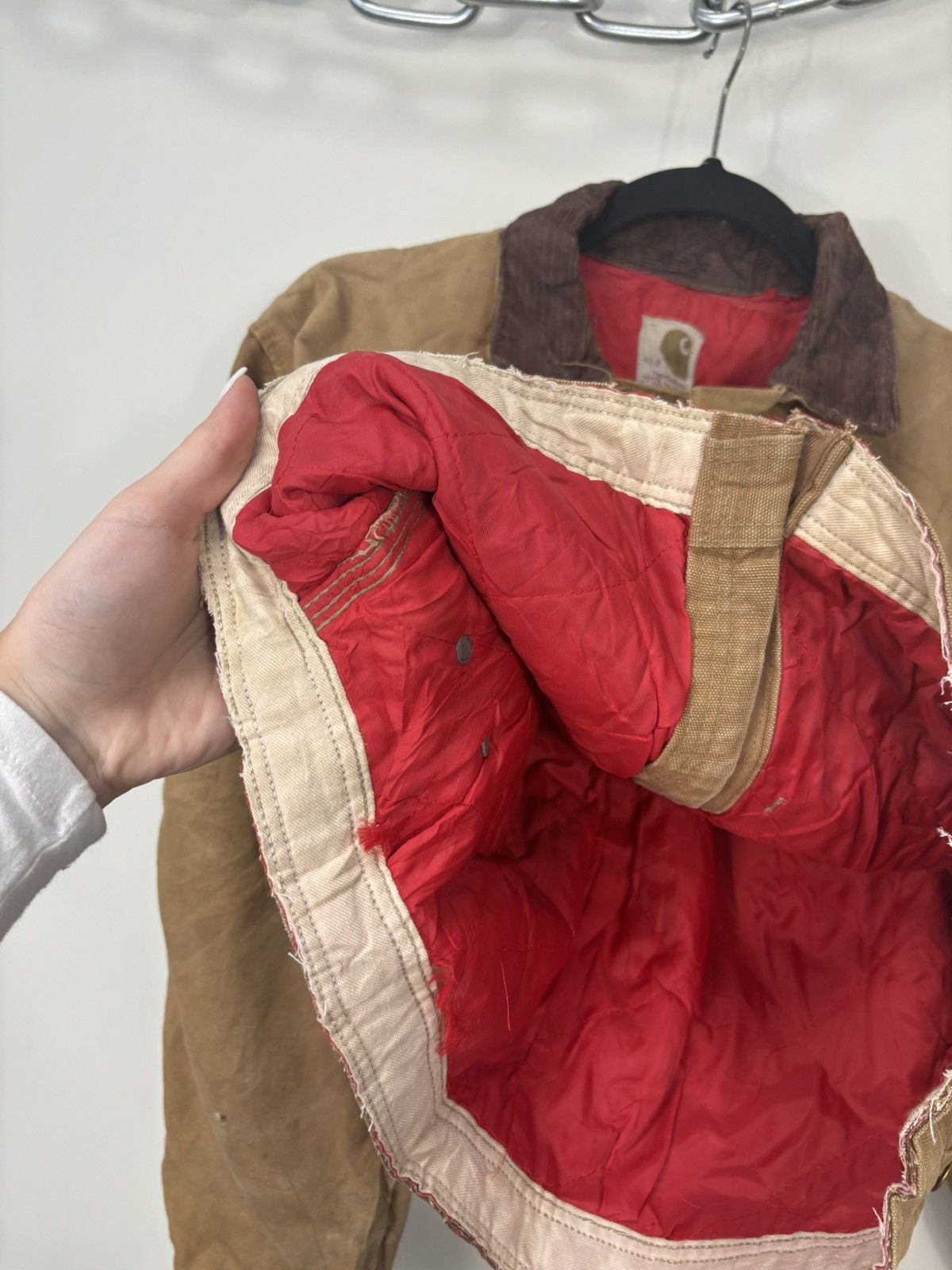 Carhartt Vintage Carhartt USA 80s Faded Boxy Cropped Detroit Jacket Size US M / EU 48-50 / 2 - 16 Thumbnail