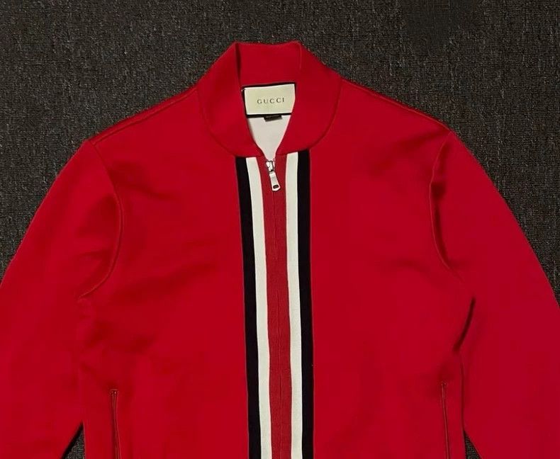 Gucci GucciRed baseball shirt jacket 2503-Nextarrow Size US M / EU 48-50 / 2 - 2 Thumbnail