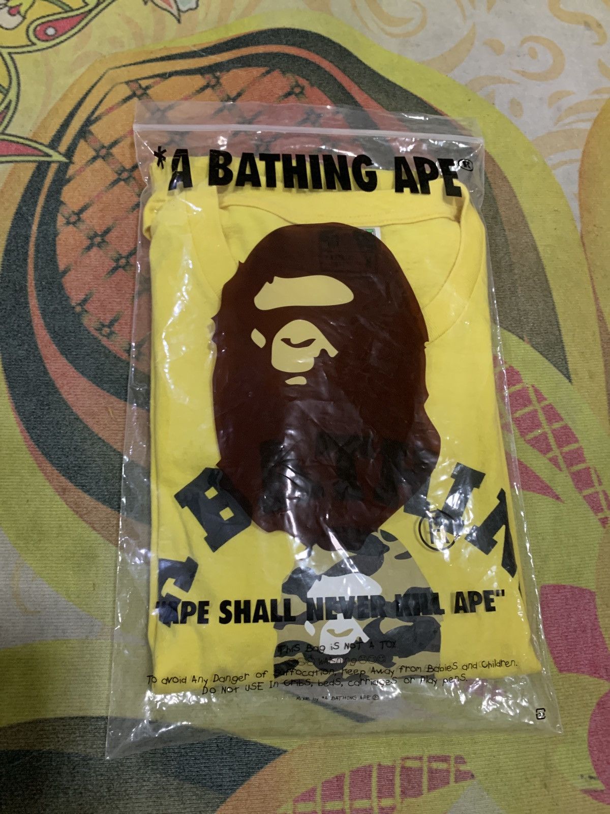 Bape 1st Camo College Tee Size US M / EU 48-50 / 2 - 14 Thumbnail