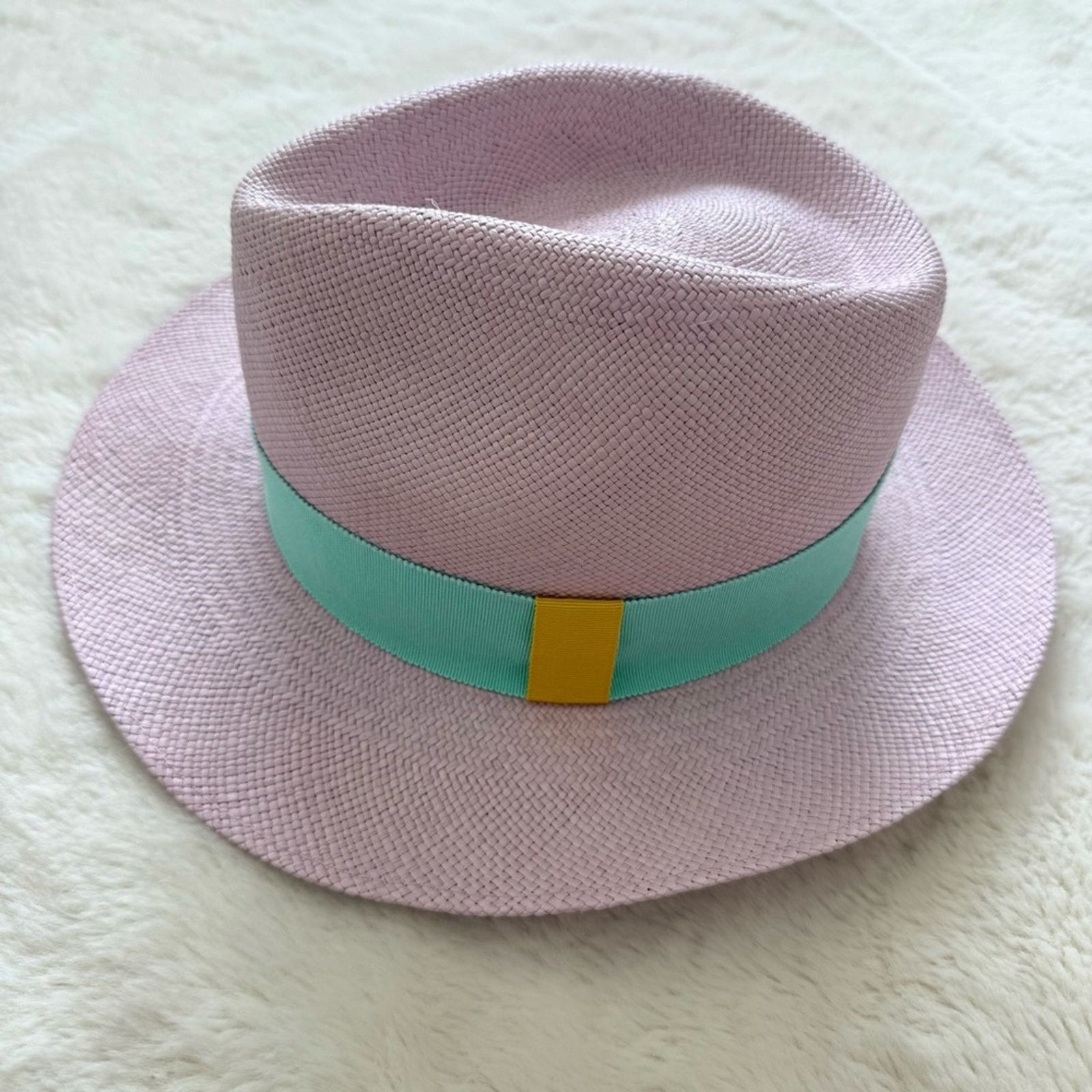 Other NEW!!! La Cerise women Panama hat size XS Retail 380$ Size ONE SIZE - 1 Thumbnail