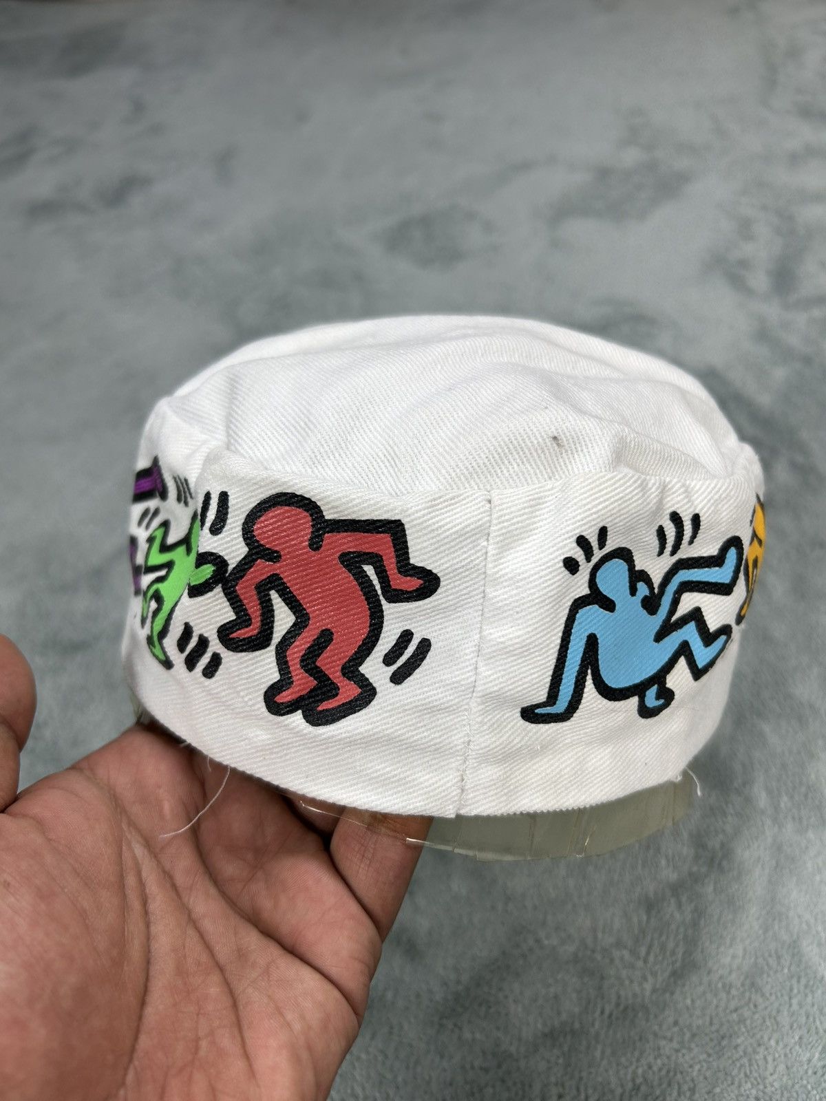 Keith Haring Vintage 80’s Keith Haring Painter Hat Size ONE SIZE - 4 Thumbnail