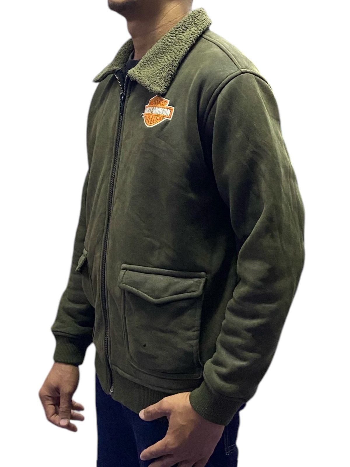 Harley Davidson Harley Davidson Double Pocket Bomber Jacket Size US L / EU 52-54 / 3 - 4 Thumbnail