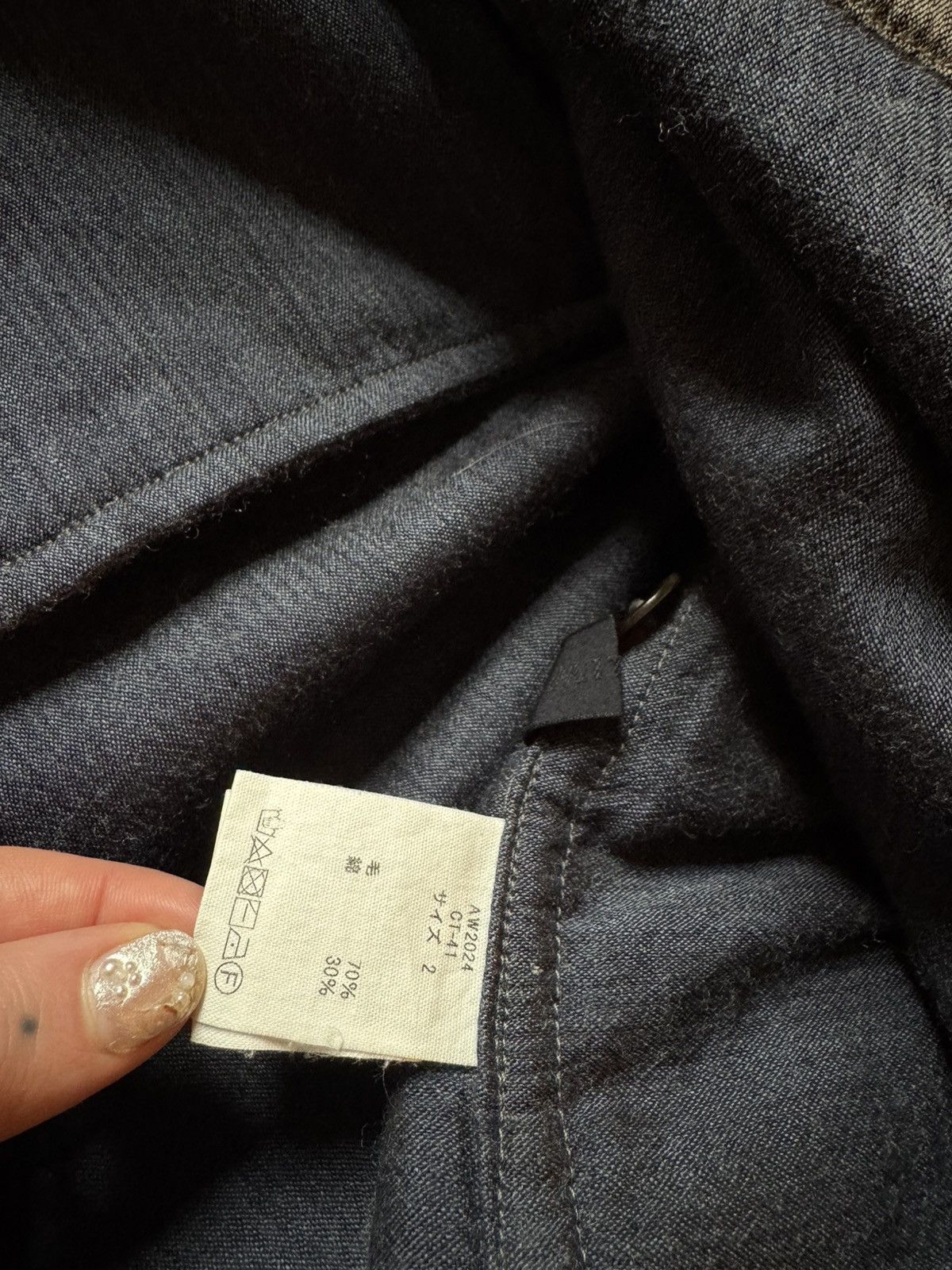 MITTAN Triple weave wool jacket Size US M / EU 48-50 / 2 - 3 Thumbnail