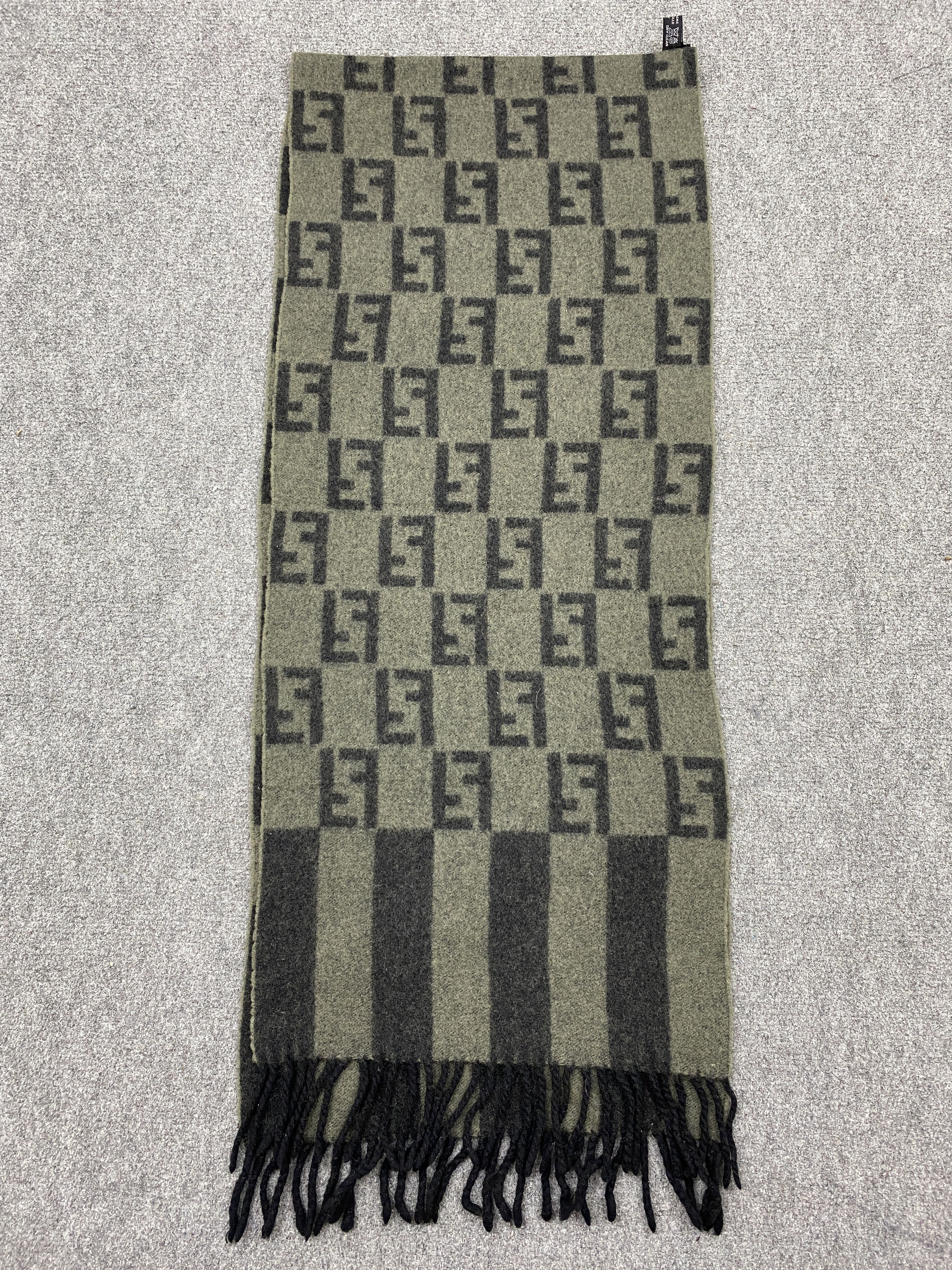 Fendi Vintage Fendi Monogram Scarf/Muffler -SC0103 Size ONE SIZE - 7 Thumbnail