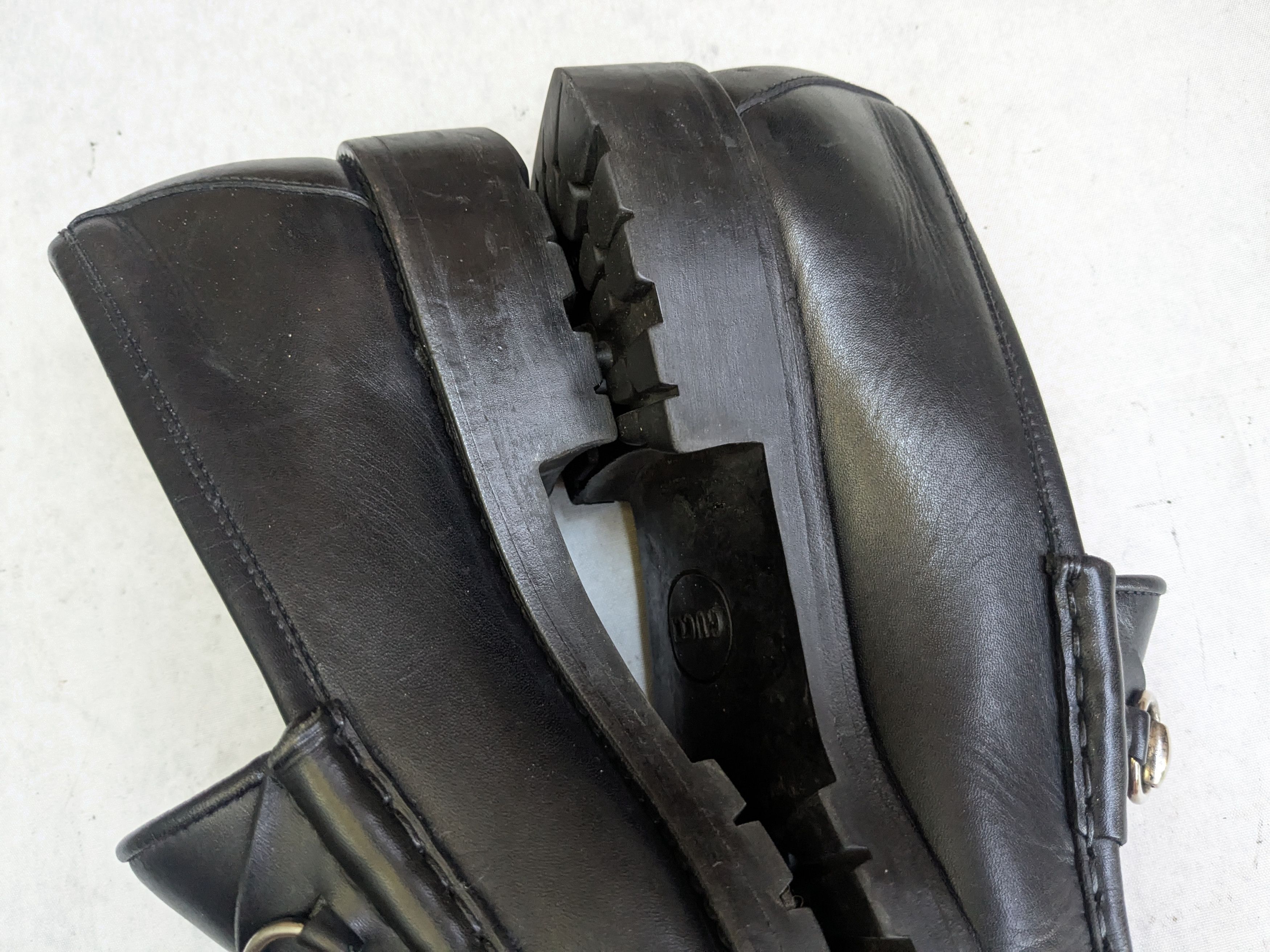 Gucci Gucci Horsebit Loafers Black 10.5 Leather Slip Ons Size US 10.5 / EU 43-44 - 8 Thumbnail