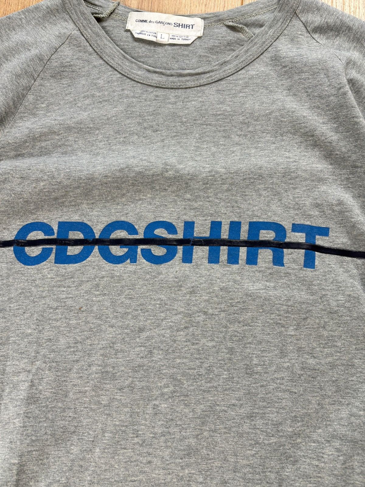 Comme des Garcons Comme des garçons shirt Vintage T-shirt Size US L / EU 52-54 / 3 - 8 Thumbnail