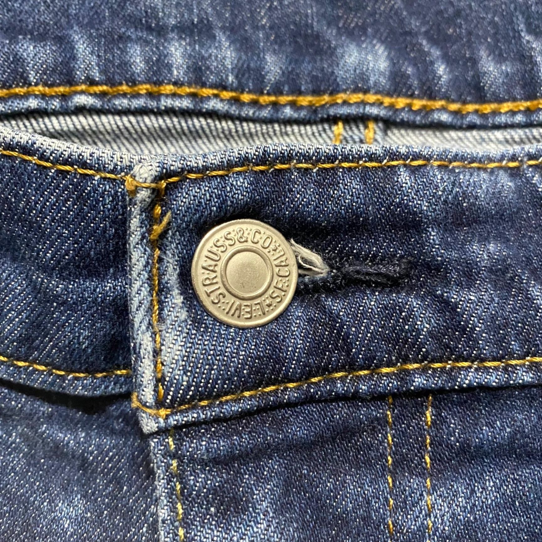 Levi's Levi's 511 Mens Jeans 32x32 Blue Denim Straight Medium Wash Slim Fit Mid Rise - Regular Size - Jeans Size US 32 / EU 48 - 4 Thumbnail