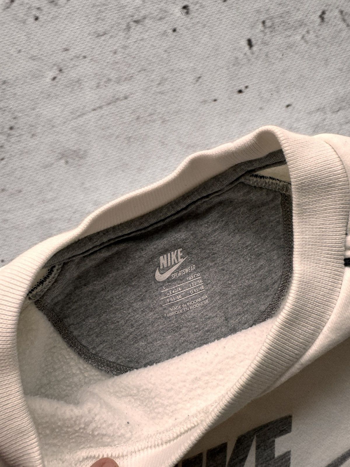 Nike × Vintage NIKE VINTAGE CENTER LOGO OVERSIZE BOXY SWEATSHIRT Size US L / EU 52-54 / 3 - 4 Thumbnail