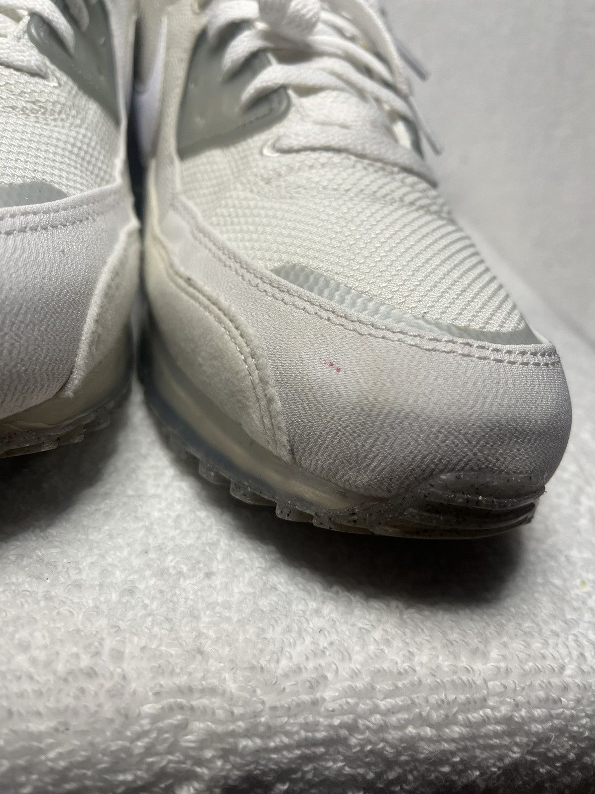 Nike Nike Air Max 90 Terrascape Triple White Size 15 Size US 15 / EU 48 - 4 Thumbnail