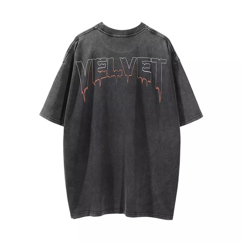 Designer × Japanese Brand Character Print Washed Distressed Loose T-Shirt Size US L / EU 52-54 / 3 - 2 Thumbnail