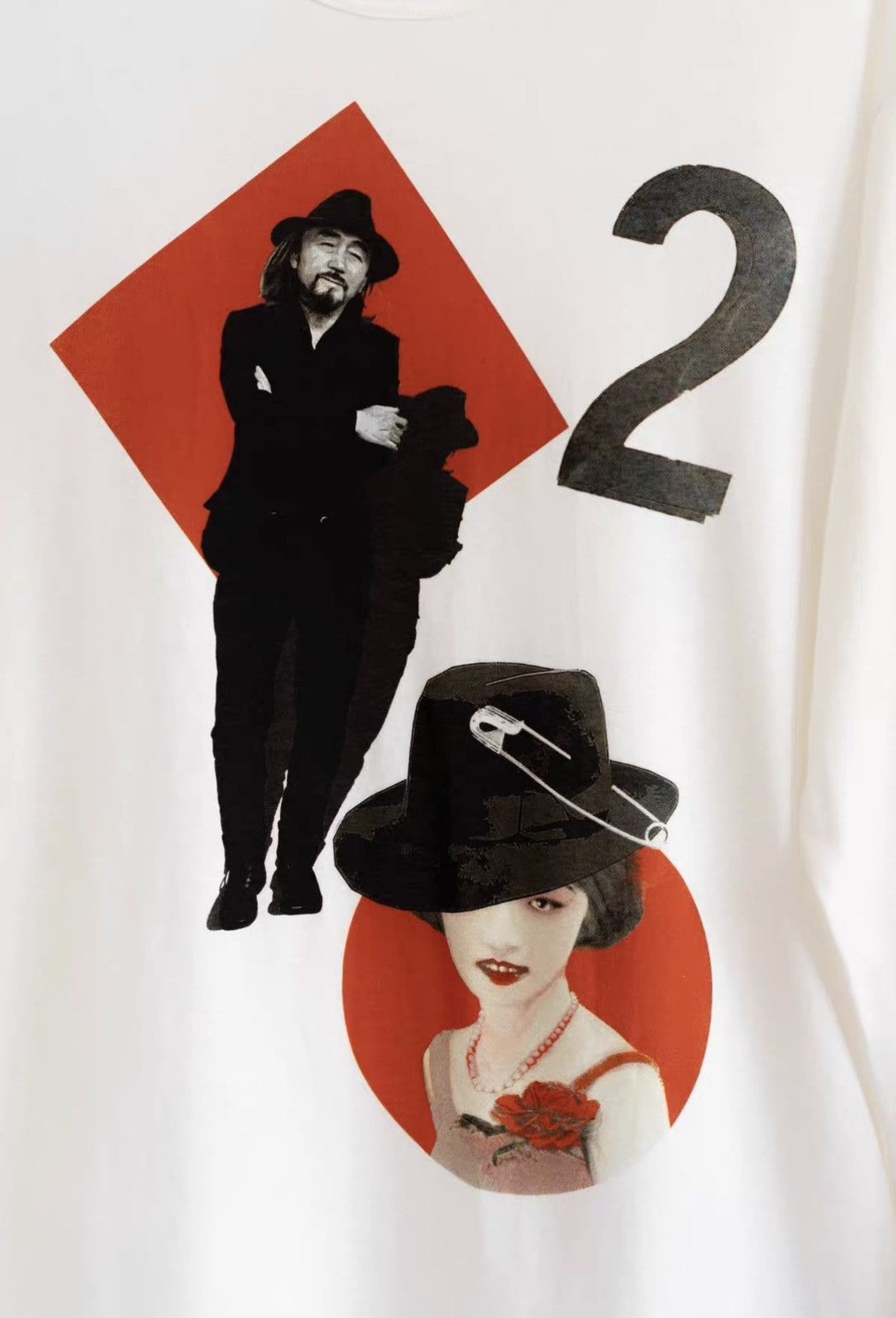 Yohji Yamamoto Yohji Yamamoto 24SS Poker Print Long Sleeve T-shirt J4 Size US M / EU 48-50 / 2 - 3 Thumbnail