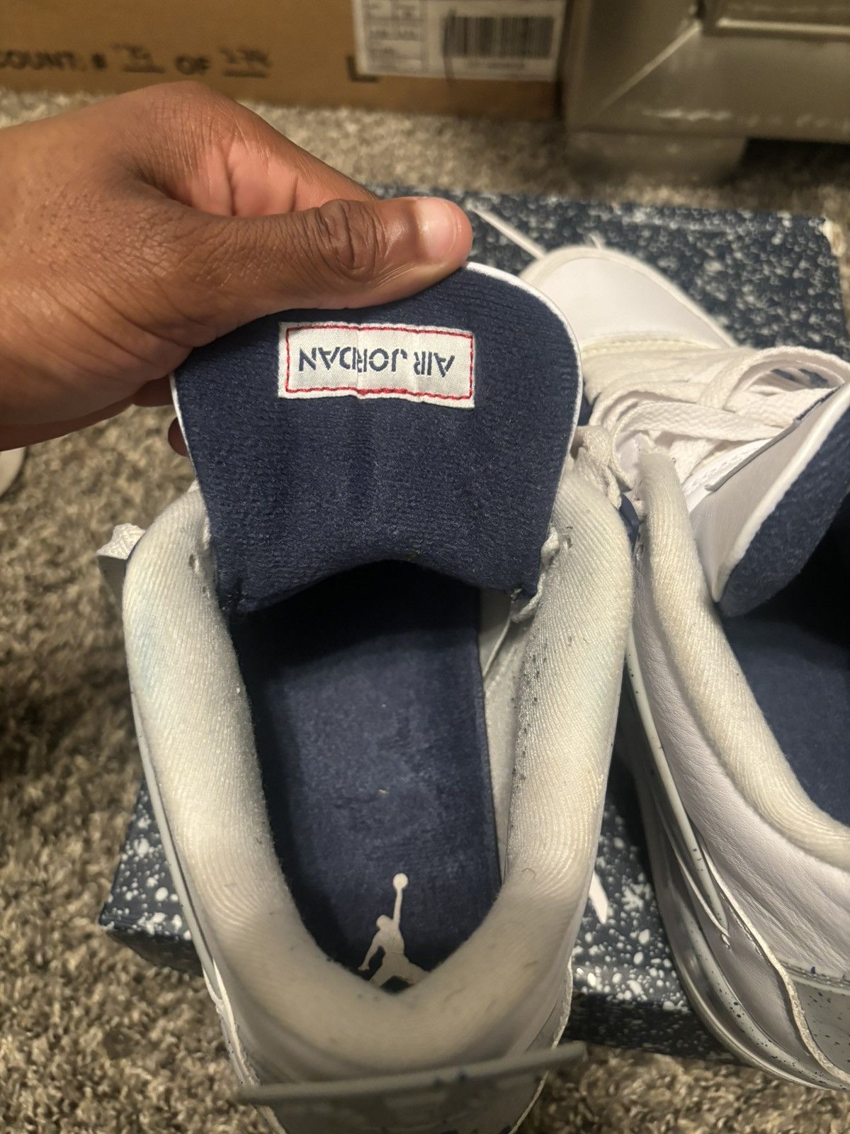 Jordan Brand Midnight Navy 4s Size US 11 / EU 44 - 3 Thumbnail