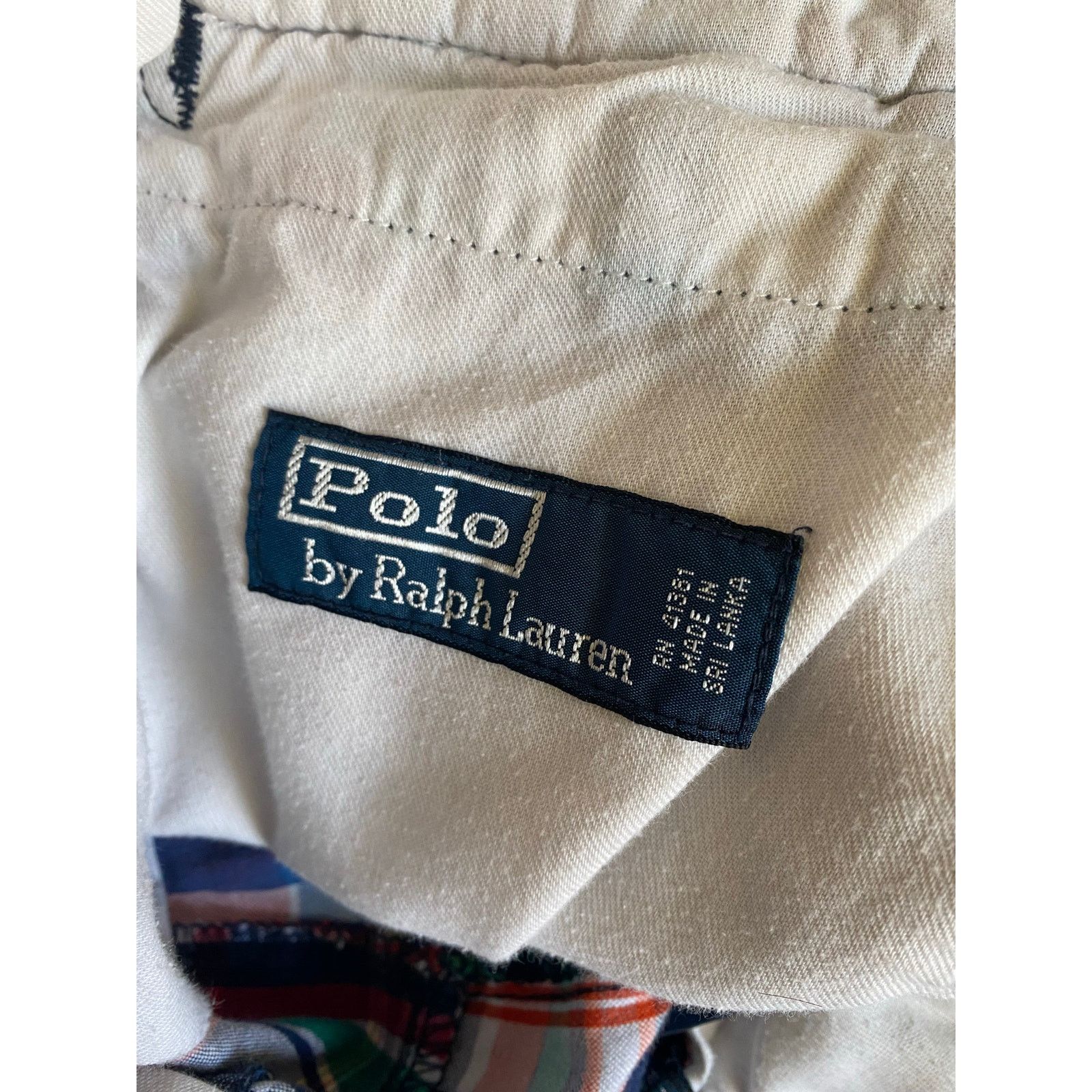 Ralph Lauren Ralph Lauren 90s madras plaid patchwork shorts size 35** Size US 35 - 4 Thumbnail