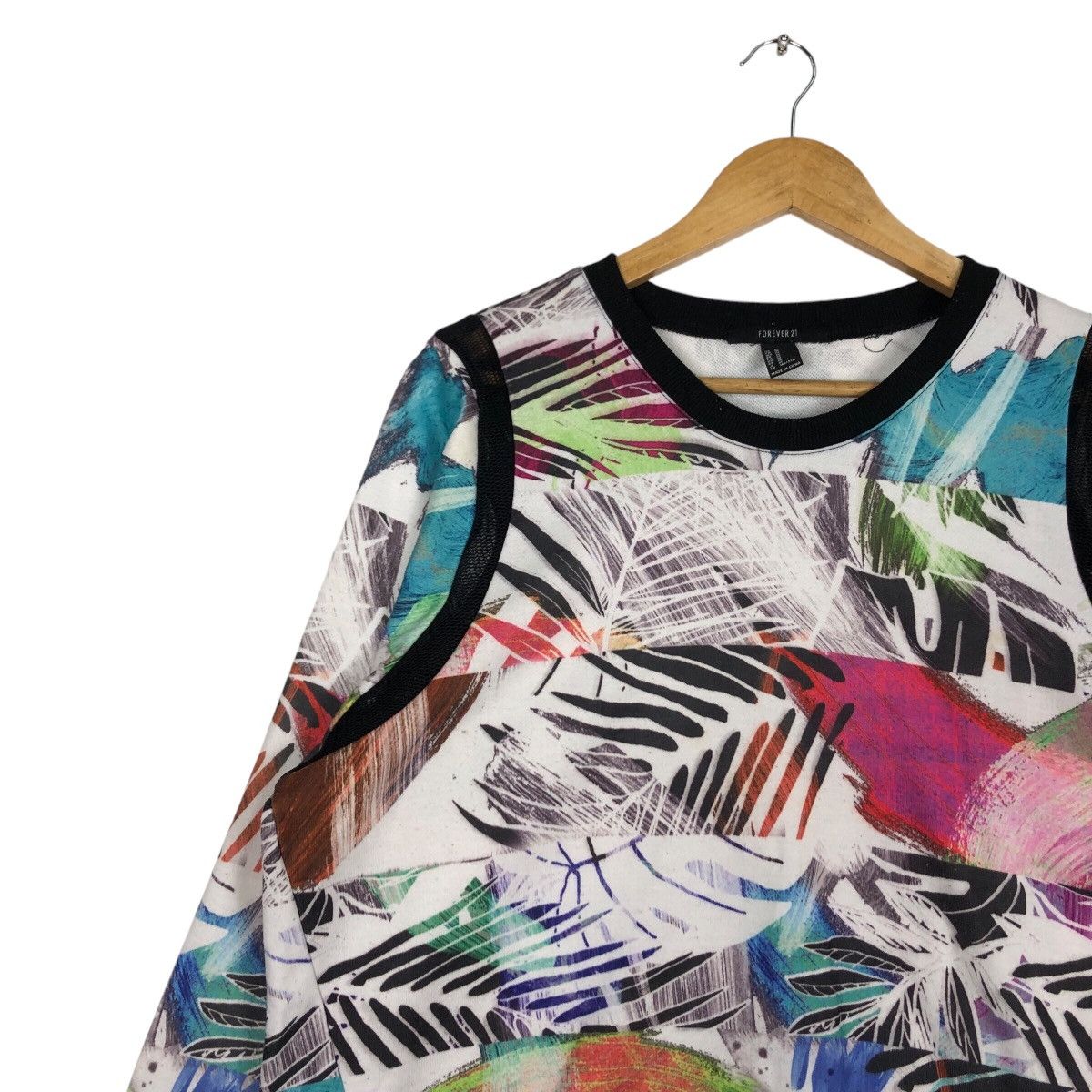 Japanese Brand Colorful Sweatshirt Ski Surfing Wear 90s Medium Size US M / EU 48-50 / 2 - 6 Thumbnail