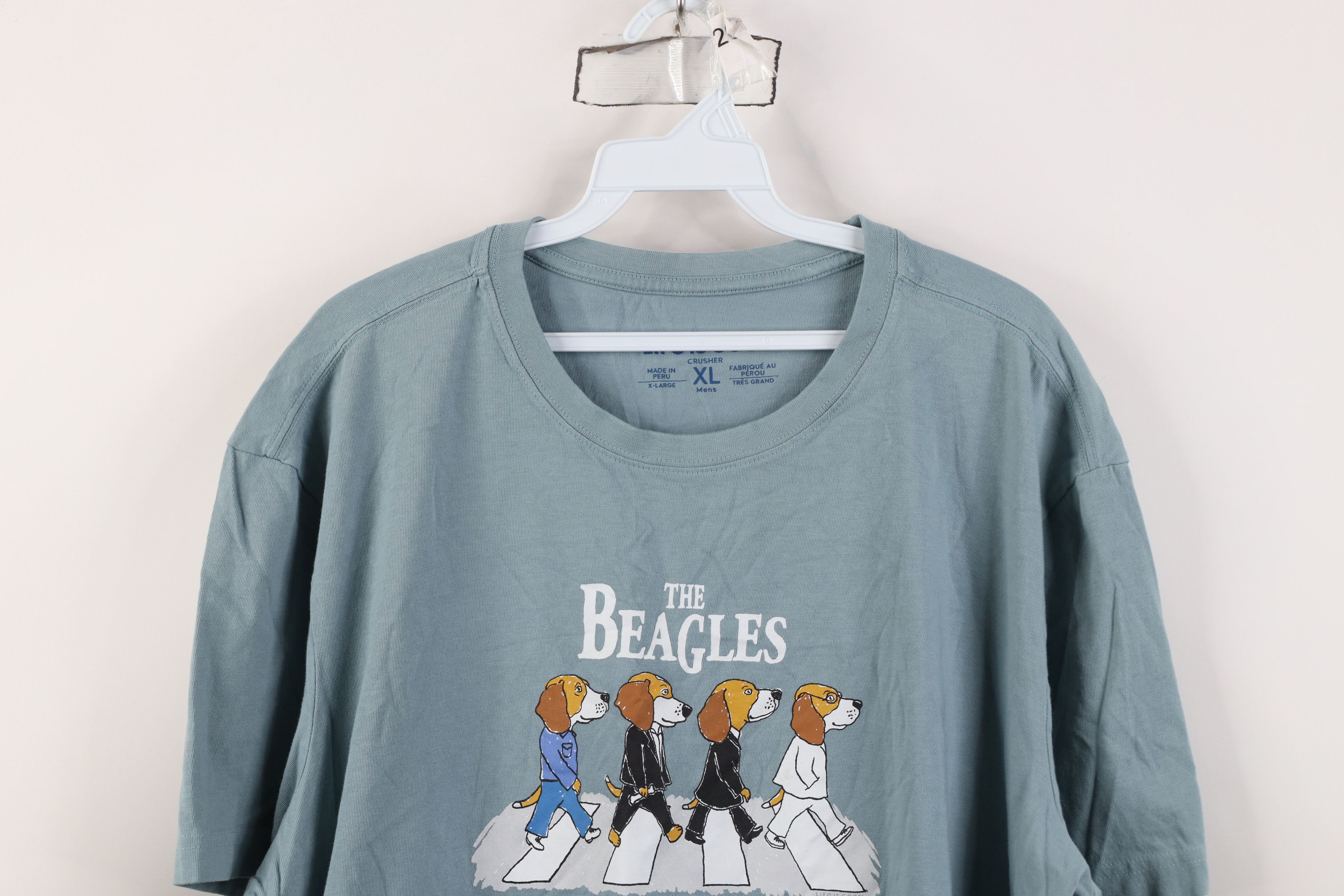 Life is Good Life Is Good Parody The Beagles Dog Band Beatles T-Shirt Size US XL / EU 56 / 4 - 2 Thumbnail