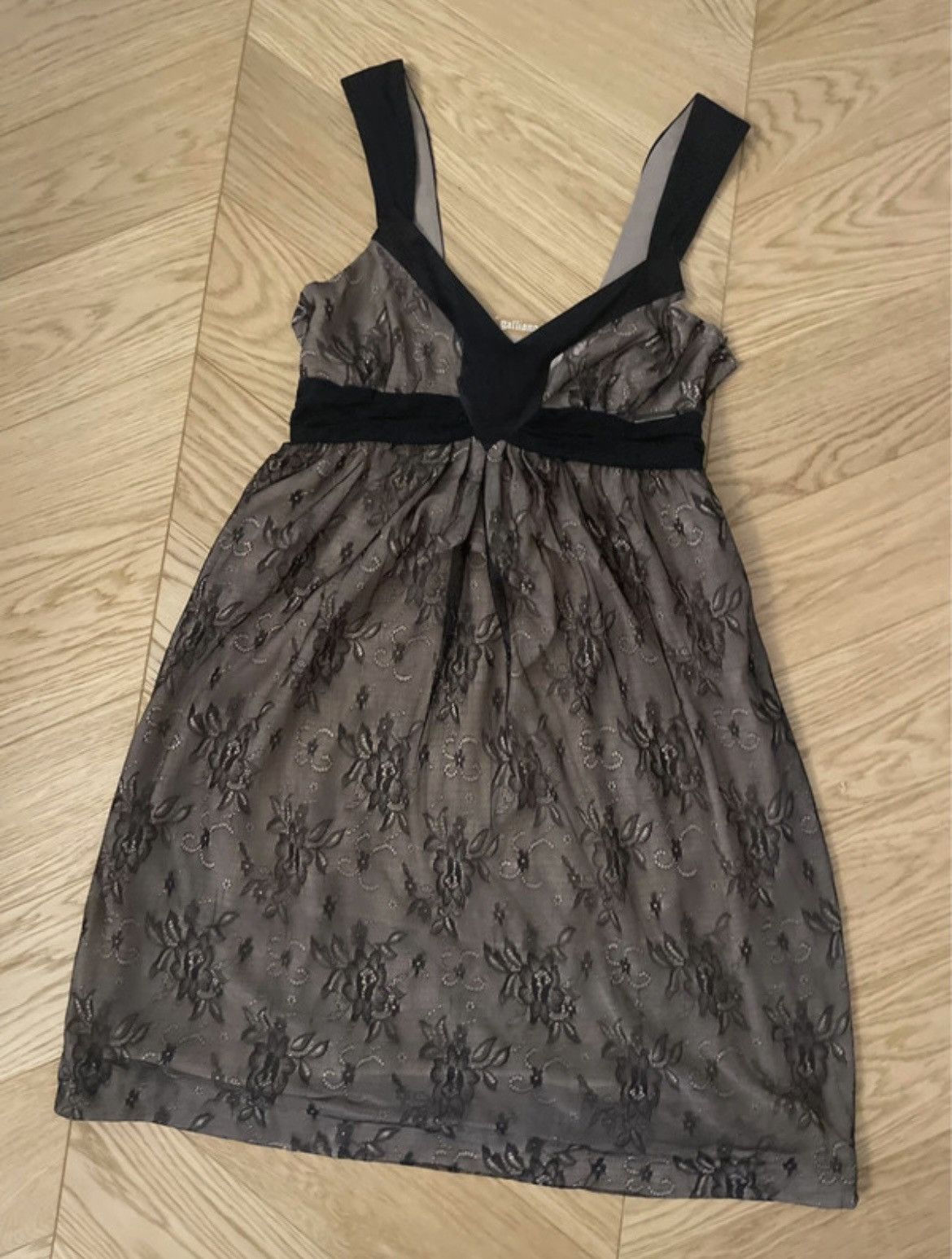 John Galliano Galliano mini lace dress vintage Size S / US 4 / IT 40 - 1 Thumbnail
