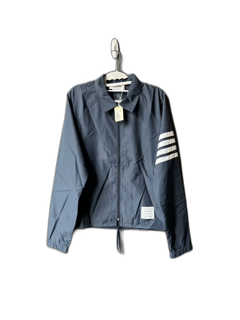 Thom Browne Thom Browne Navy Zip Jacket Size US M / EU 48-50 / 2 - 1 Thumbnail