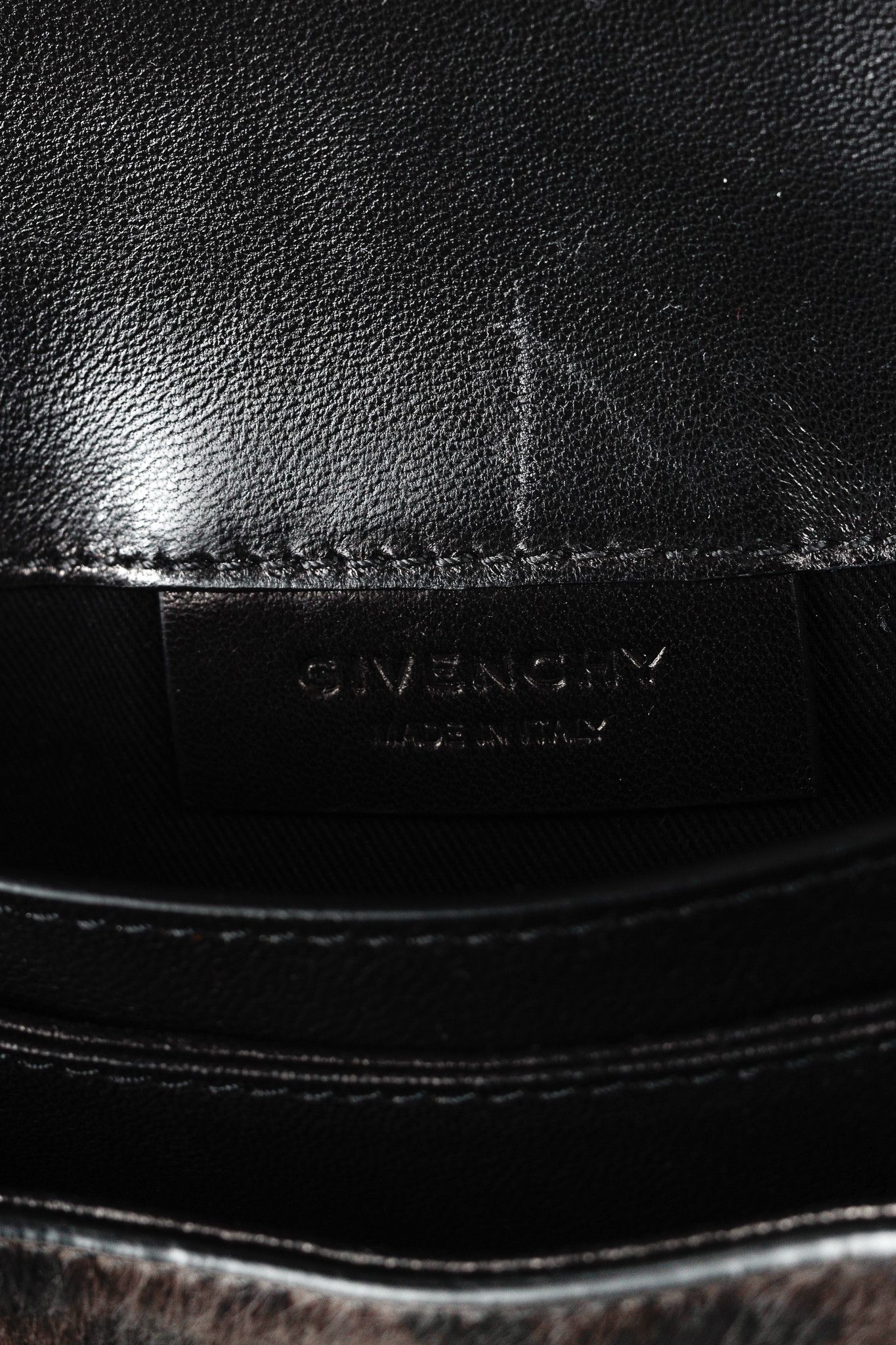 Givenchy Givenchy Antigona Small Leopard-Calf Hair Envelope Clutch Size ONE SIZE - 9 Thumbnail
