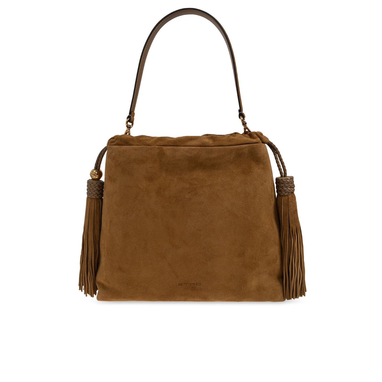 Etro ETRO Kalispera Medium Brown Suede Shoulder Bag New & Authent Size ONE SIZE - 2 Thumbnail