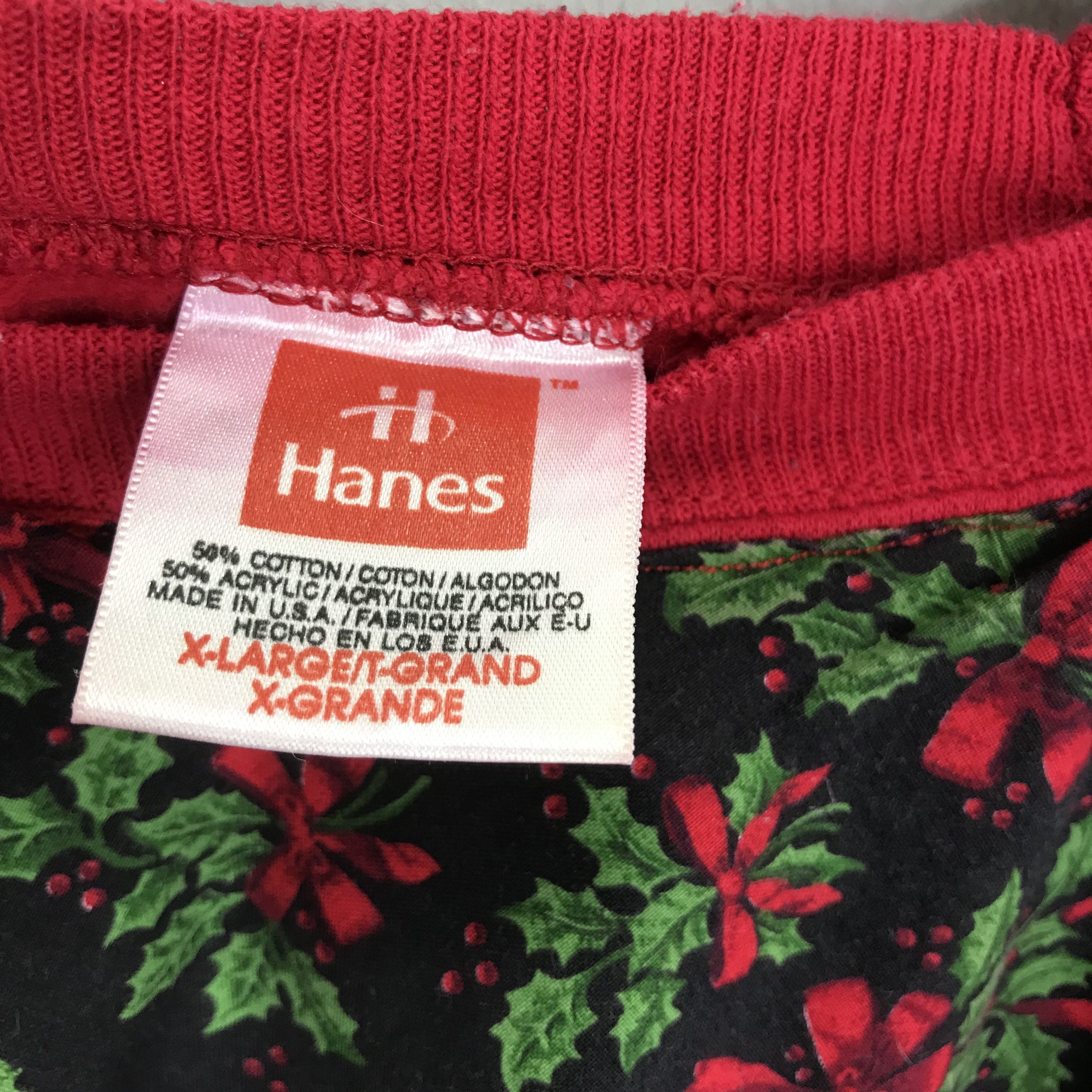 Hanes Vintage 90s Pop Art Floral Sweatshirt - 267 Size US L / EU 52-54 / 3 - 6 Thumbnail