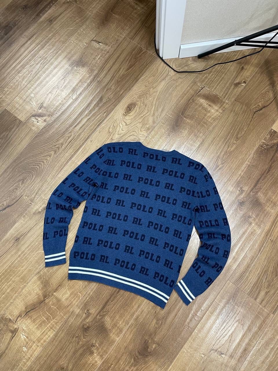 Polo Ralph Lauren Vintage Ralph Lauren Monogram Multilogo Sweater Sweatshirt Size US XS / EU 42 / 0 - 11 Thumbnail