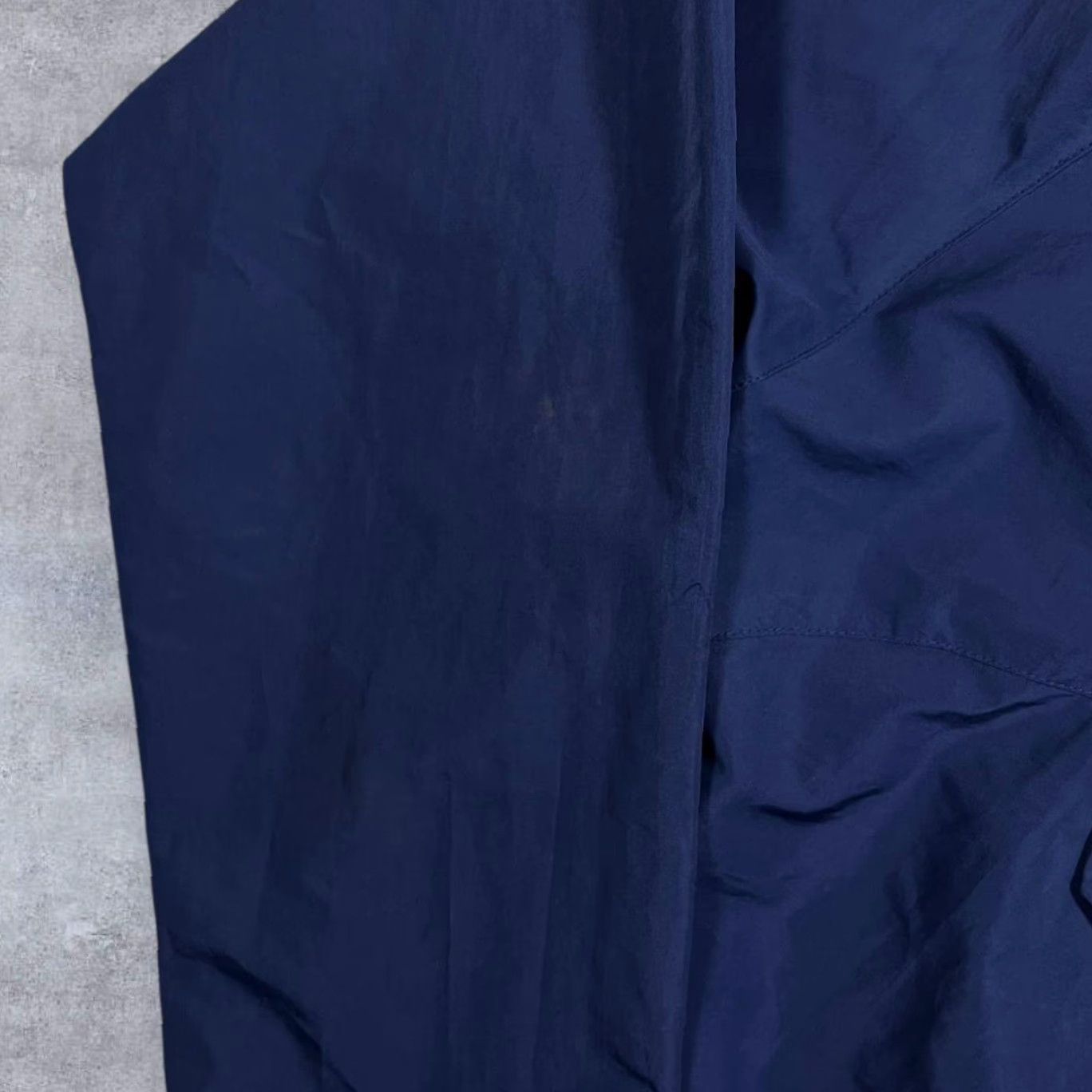 Vintage Sprayway Microlite Top Kangaroo Pouch 1/4 Zip Lightweight Windbreaker Jacket XL Navy Blue Mens Windbreaker 90s? Size US XL / EU 56 / 4 - 6 Thumbnail