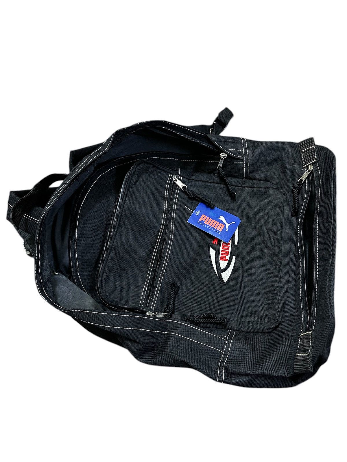 JNCO × Puma Deadstock Y2K Bootleg Puma Oval Backpack Hiphop Jnco Style Size ONE SIZE - 2 Thumbnail