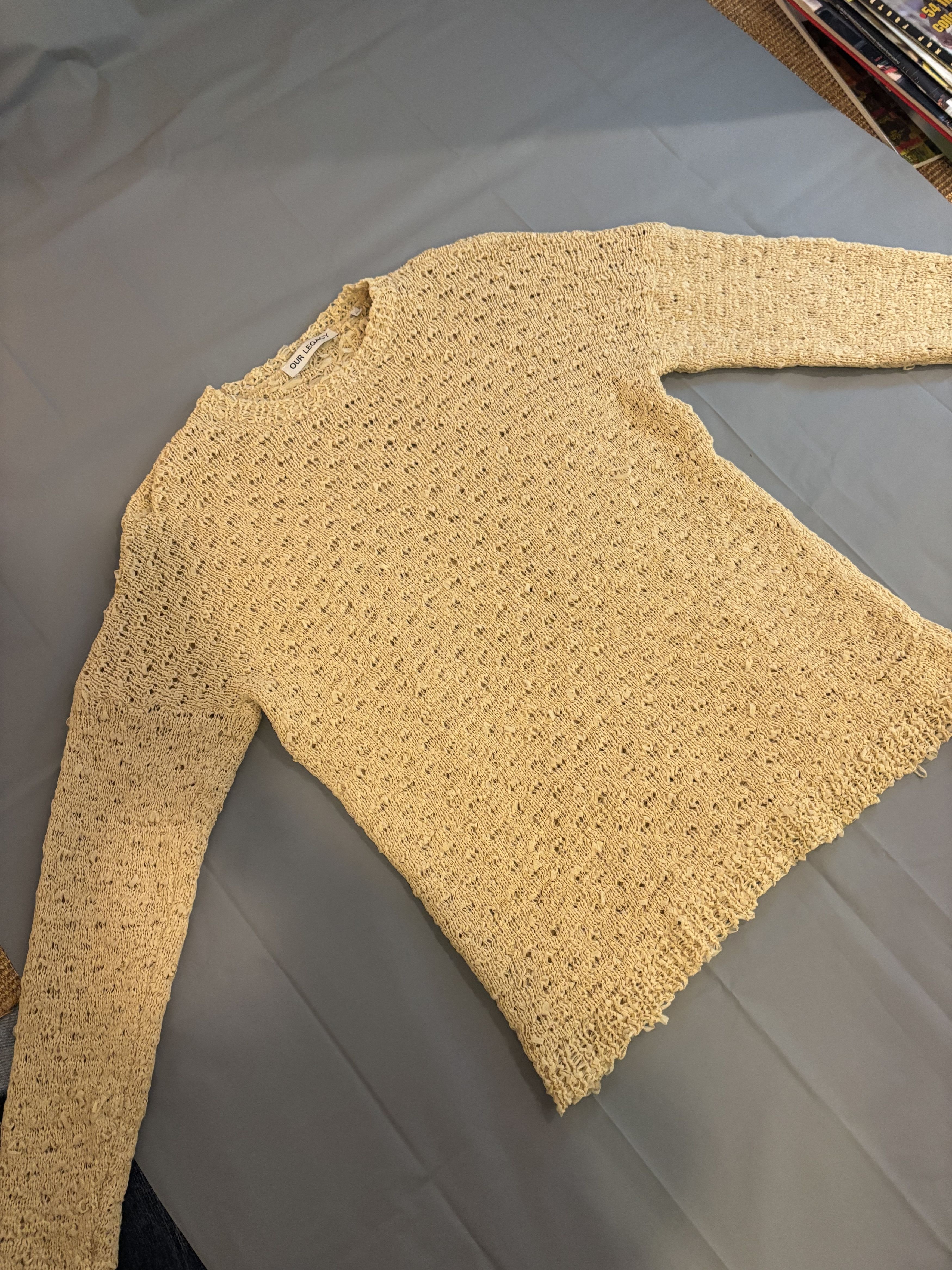 Our Legacy Pull col rond Our Legacy Popover roundneck Size US L / EU 52-54 / 3 - 2 Thumbnail