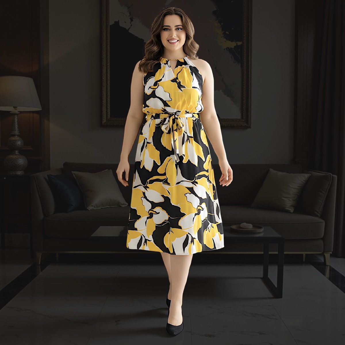 Other Love X Design Women’s Plus Maxi Floral Print Dress Sz 3X Size 3XL / US 20-22 - 2 Thumbnail