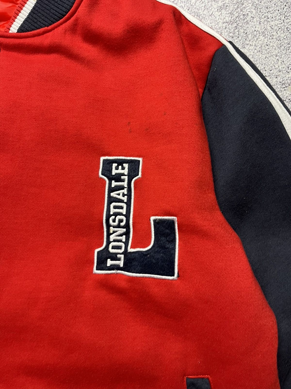 Lonsdale VINTAGE Rare Lonsdale London Streetwear Bomber Jacket MA1 Size US M / EU 48-50 / 2 - 12 Thumbnail