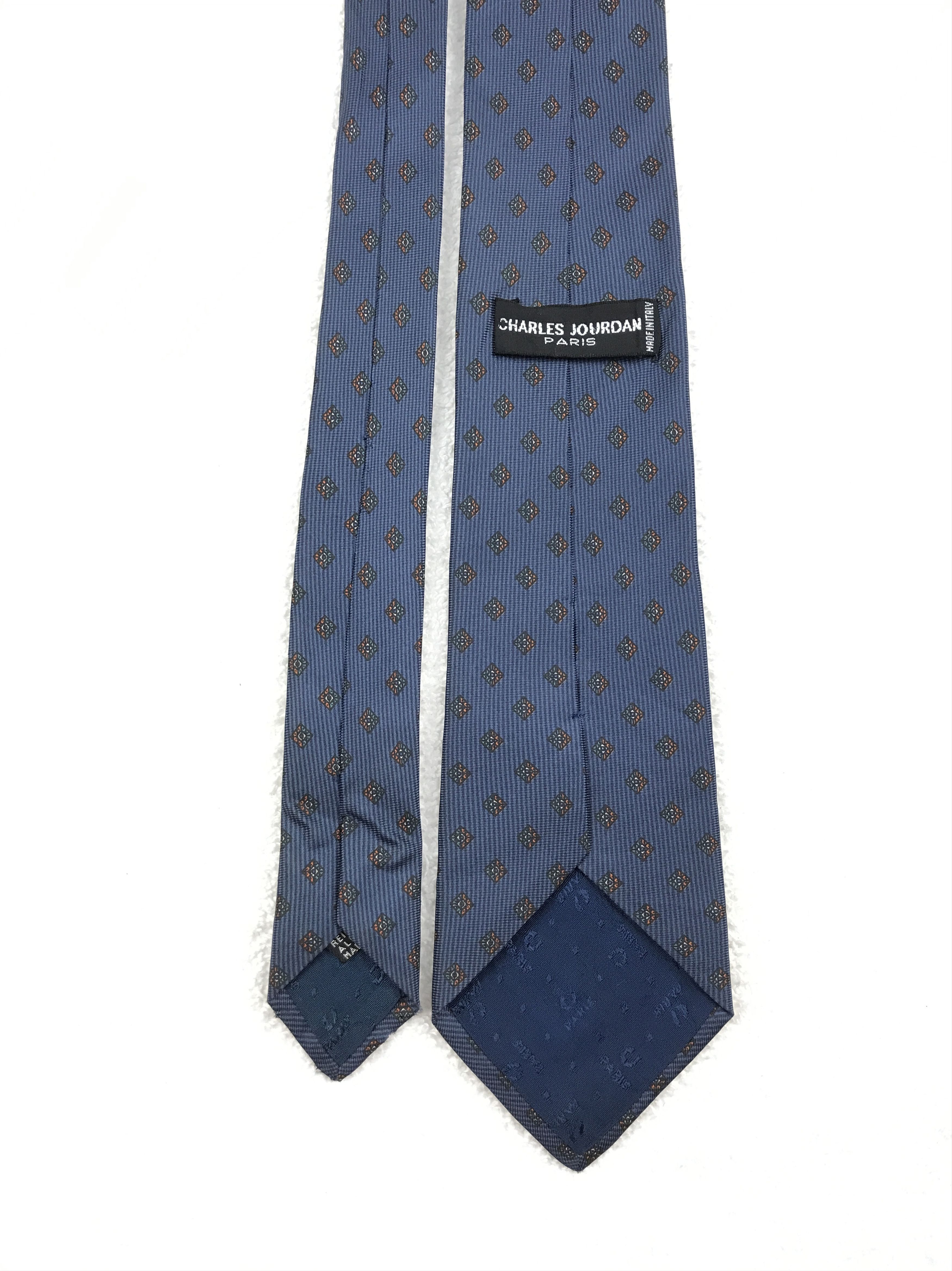 Vintage Vintage Charles Jourdan Silk Necktie Size ONE SIZE - 4 Thumbnail