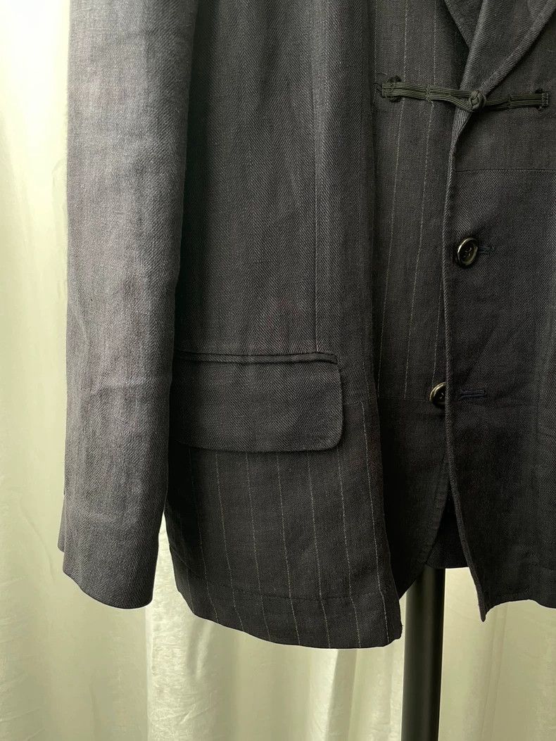 Comme des Garcons Comme des Garçons Dark blue-purple mainline blazer jacket Size US M / EU 48-50 / 2 - 3 Thumbnail