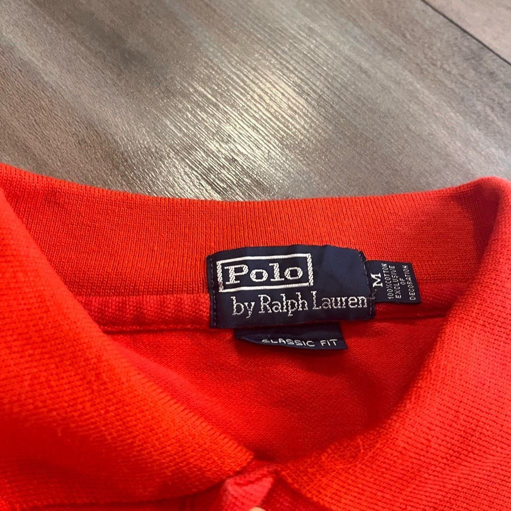Polo Ralph Lauren Polo Ralph Lauren Red/Coral Polo Men Medium Bin G-24 Size US M / EU 48-50 / 2 - 3 Thumbnail