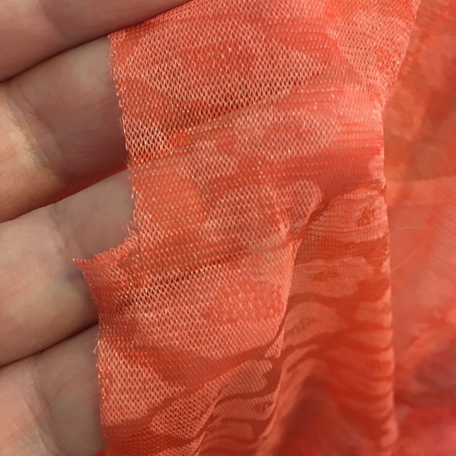 Other Coral pink soft light stretchy scarf wrap Size ONE SIZE - 7 Thumbnail