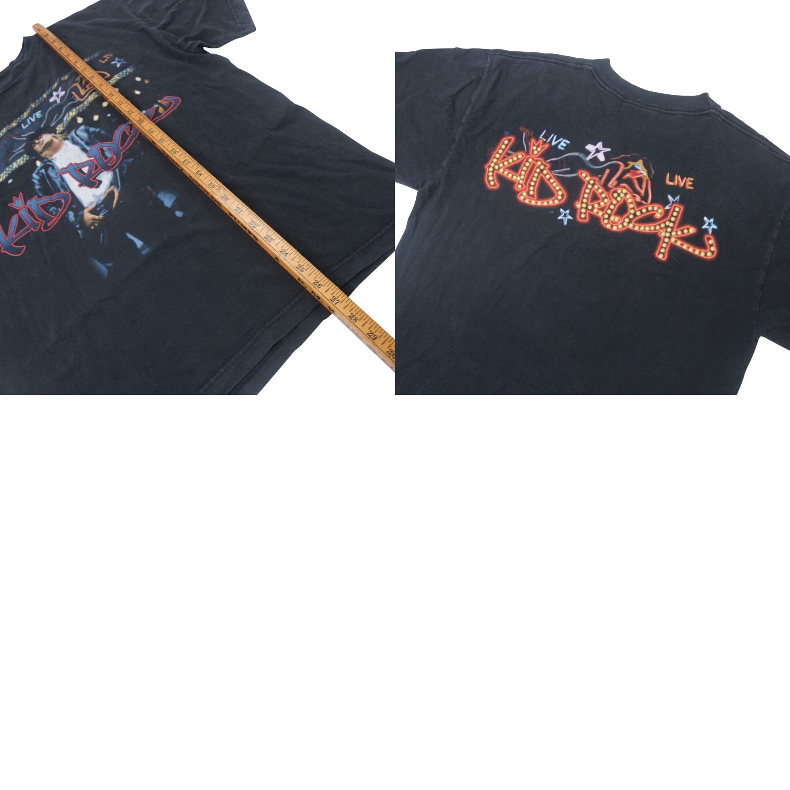 Vintage VINTAGE Kid Rock Tour Shirt Winterland Black Mens Large L Shirt Boys? Size US L / EU 52-54 / 3 - 8 Thumbnail