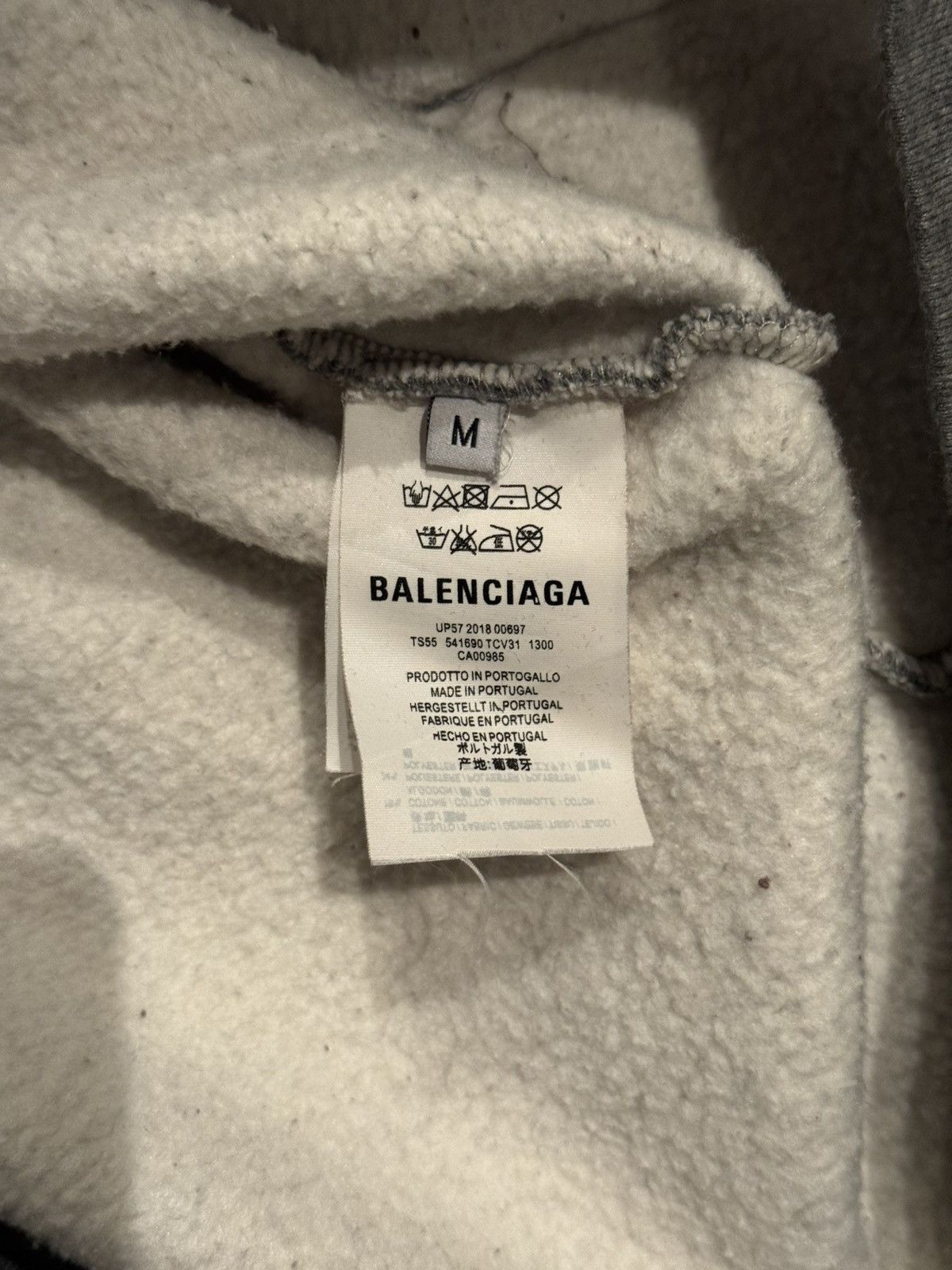Balenciaga Balenciaga Logo Hoodie BB Size US M / EU 48-50 / 2 - 8 Thumbnail