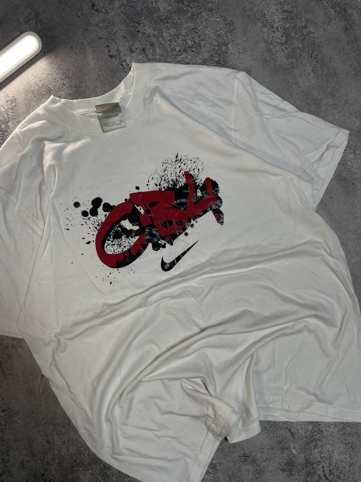 Nike × Vintage VINTAGE NIKE BIG LOGO VERY RARE Size US XL / EU 56 / 4 - 2 Thumbnail