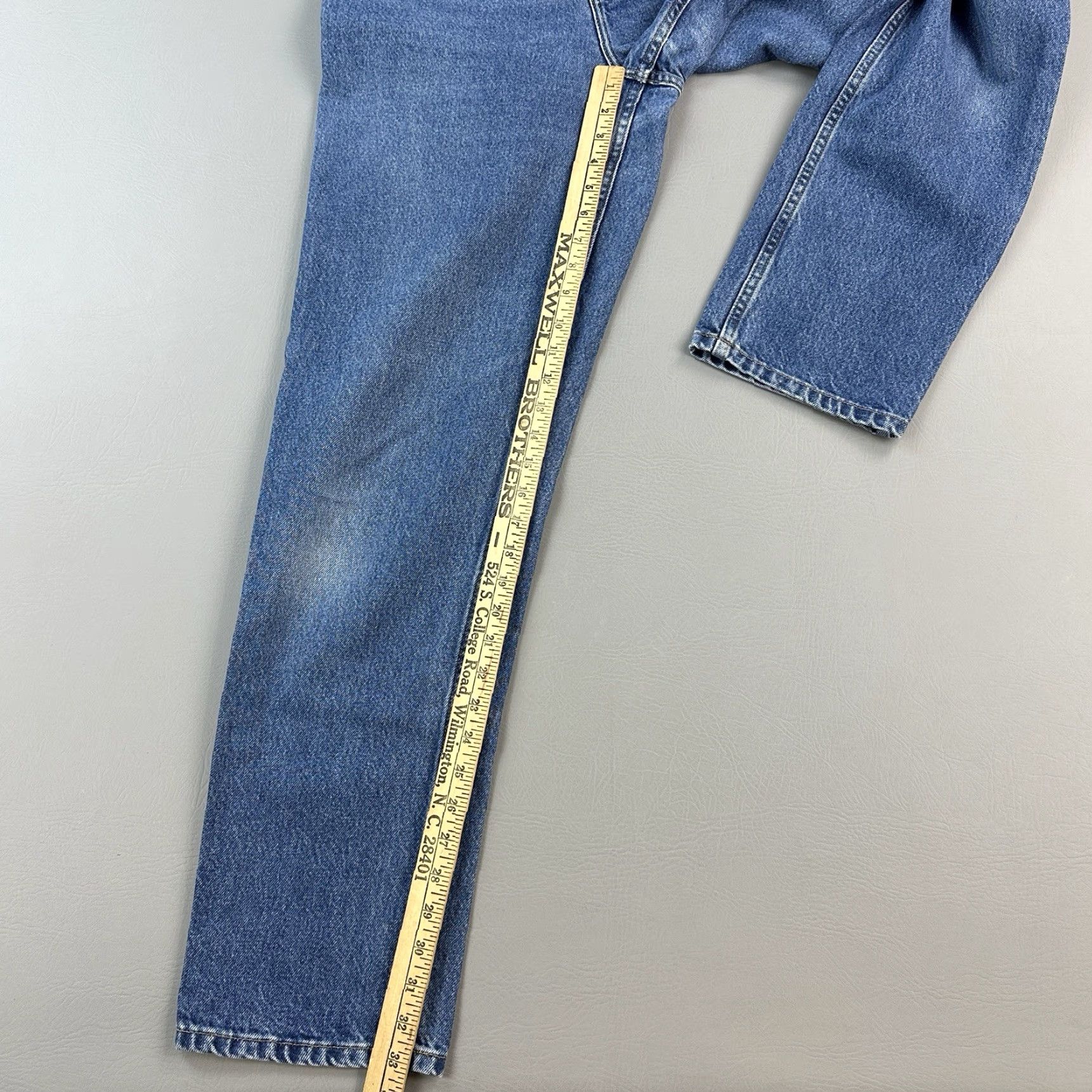 Vintage VINTAGE LL Bean Jeans Women's 12 Tall 30x33 Blue Mom High Rise Natural Fit 90s Y2K Mens Womens Girls Size 34" / US 12 / IT 48 - 2 Thumbnail
