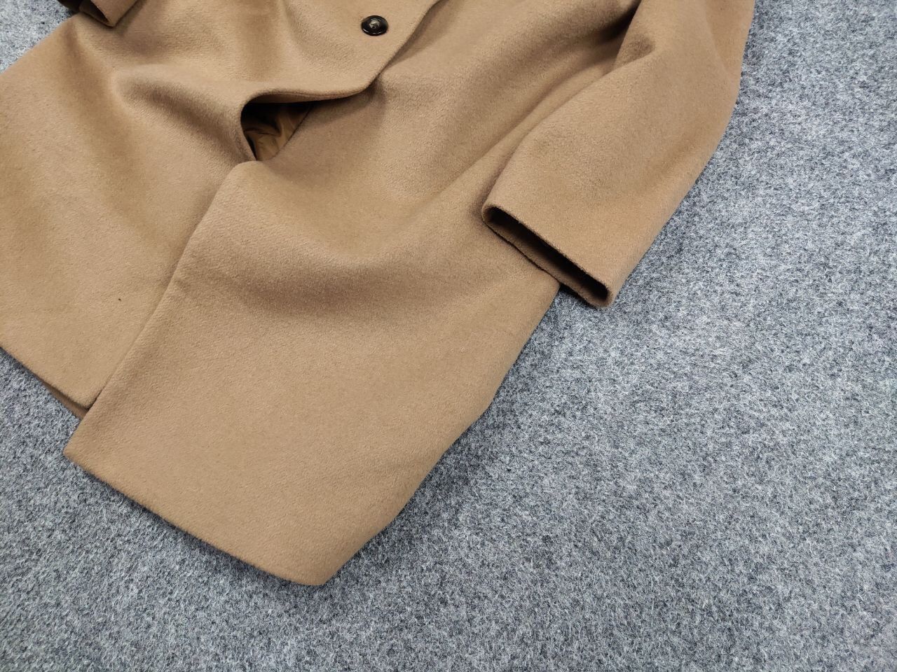 GU GU Japan Wool blend oversize chester Beige Coat Jacket Size S / US 4 / IT 40 - 5 Thumbnail